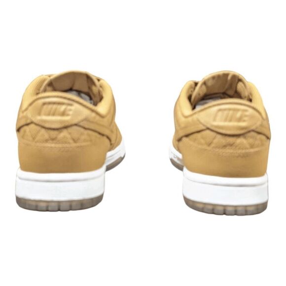 NWOB NIKE Dunk Low 'Quilted Wheat' Sneakers Size 6.5 - Picture 5 of 7
